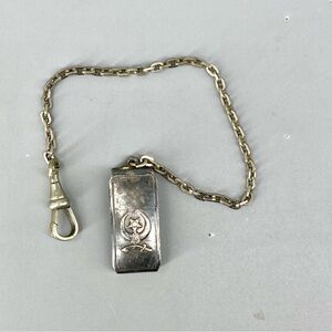 Antique Masonic Watch Fob Charm 1923 Hickok Charm Washington DC